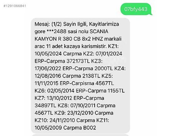 EURO 5 ROTARDARLI KLIMALI SEBZE ARACI