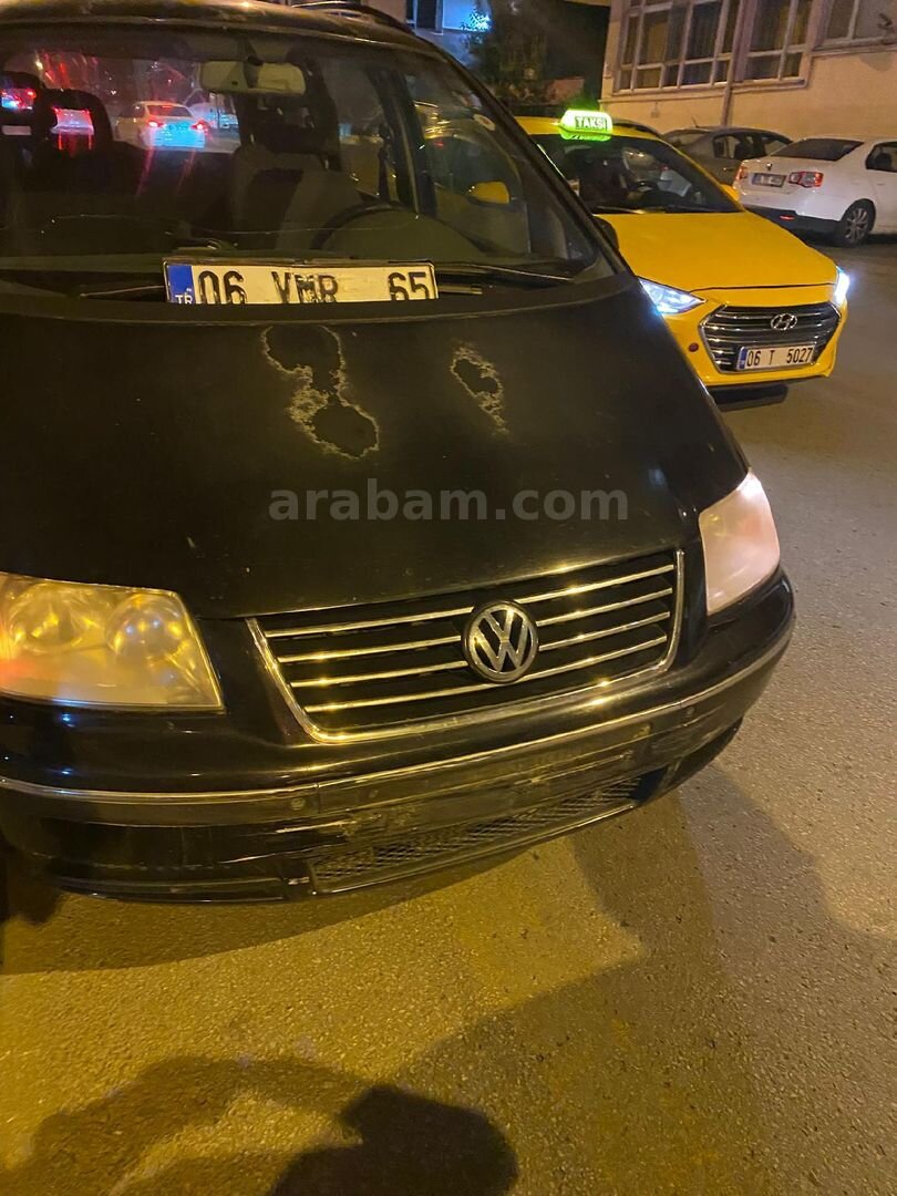 Sahibinden Volkswagen Sharan 1.9 TDI Comfortline 2004 Model Ankara 390.000 km Siyah 7