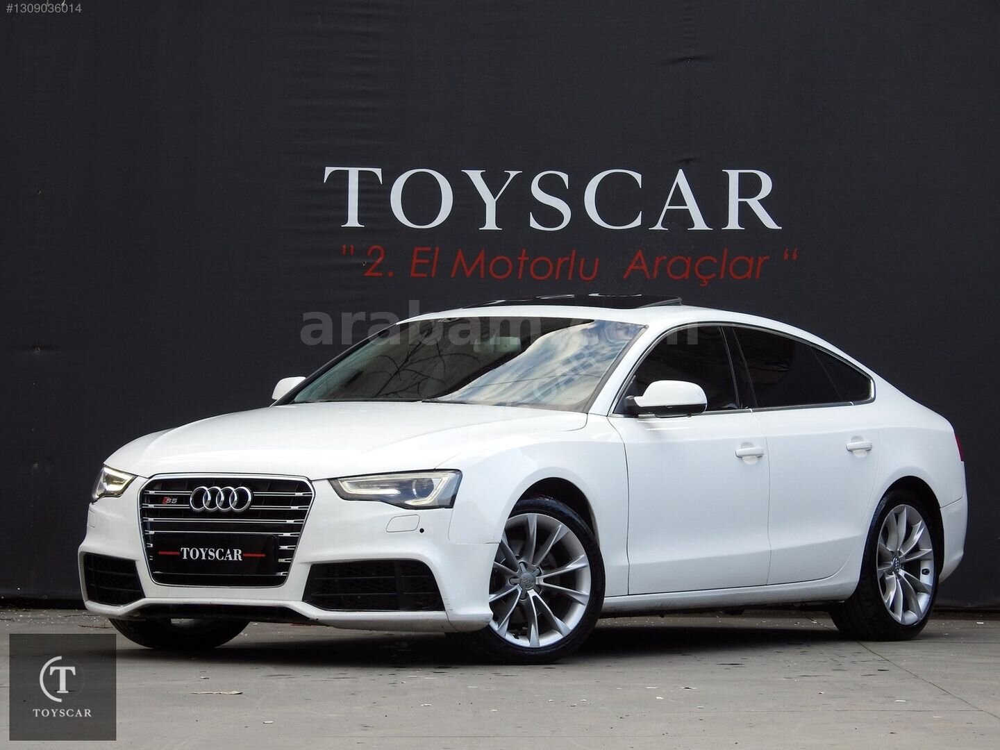 Galeriden Audi A5 Sportback 2.0 TDI Quattro 2012 Model İstanbul 363.000 km Beyaz 3