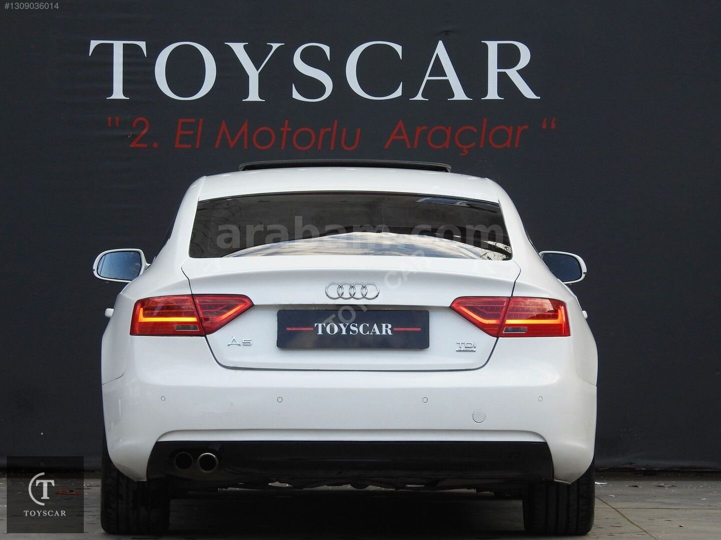 Galeriden Audi A5 Sportback 2.0 TDI Quattro 2012 Model İstanbul 363.000 km Beyaz 6