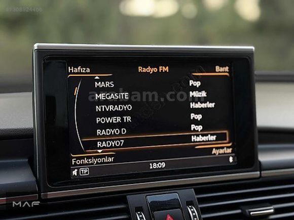 MAF AUTO - 2016 AUDI A6 2.0 TDI - HATASIZ - DEĞİŞENSİZ - BAKIMLI