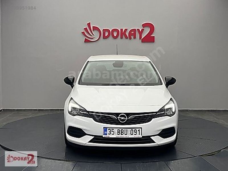 Galeriden Opel Astra 1.5 D Edition 2021 Model İzmir 55.243 km Beyaz