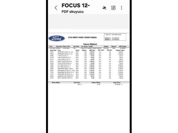 Sahibinden Ford Focus 1.6 TDCi Trend X 2014 Model