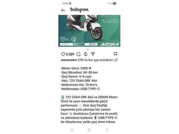 Sahibinden Arora Diğer Modeller Adana