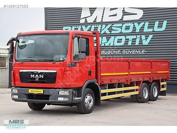 326.657KM'DE 2012 MODEL MAN TGL 12.180 AÇIK KASA 10 TEKER KAMYON