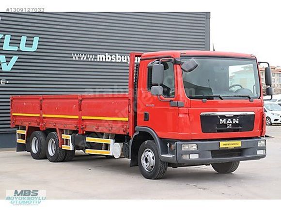 326.657KM'DE 2012 MODEL MAN TGL 12.180 AÇIK KASA 10 TEKER KAMYON