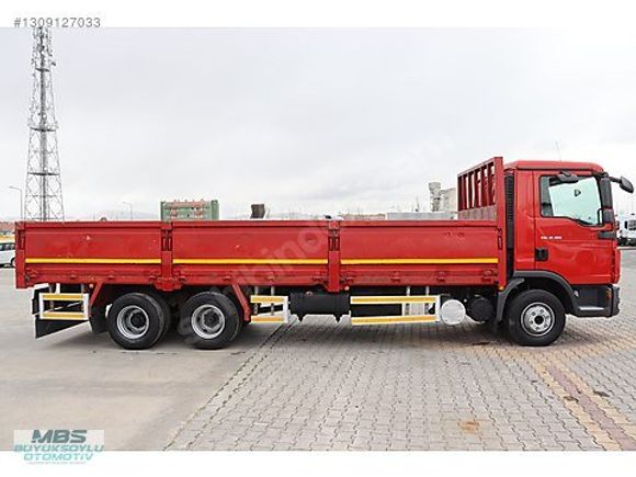 326.657KM'DE 2012 MODEL MAN TGL 12.180 AÇIK KASA 10 TEKER KAMYON