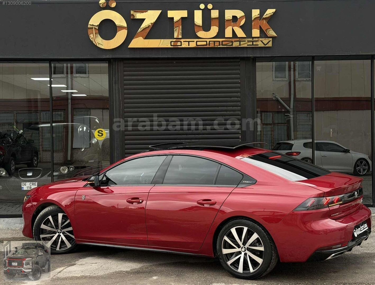 Galeriden Peugeot 508 1.5 BlueHDI GT Line 2019 Model Eskişehir 235.000 km Bordo 6