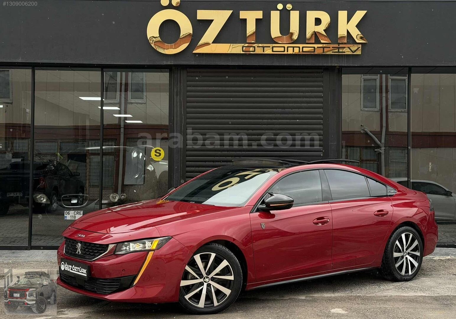 Galeriden Peugeot 508 1.5 BlueHDI GT Line 2019 Model Eskişehir 235.000 km Bordo 2