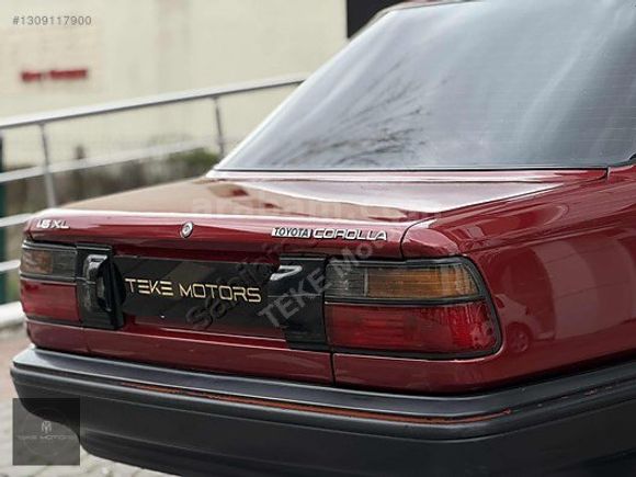 1992COROLLA 1.6XL KLİMA "KOLEKSİYONLUK" TR'DE TEK SERVİS BAKIMLI