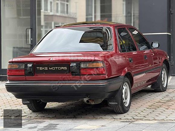 1992COROLLA 1.6XL KLİMA "KOLEKSİYONLUK" TR'DE TEK SERVİS BAKIMLI