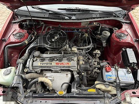 1992COROLLA 1.6XL KLİMA "KOLEKSİYONLUK" TR'DE TEK SERVİS BAKIMLI