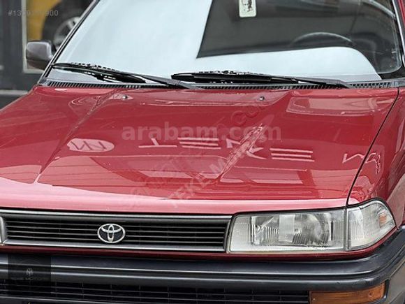 1992COROLLA 1.6XL KLİMA "KOLEKSİYONLUK" TR'DE TEK SERVİS BAKIMLI