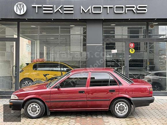 1992COROLLA 1.6XL KLİMA "KOLEKSİYONLUK" TR'DE TEK SERVİS BAKIMLI