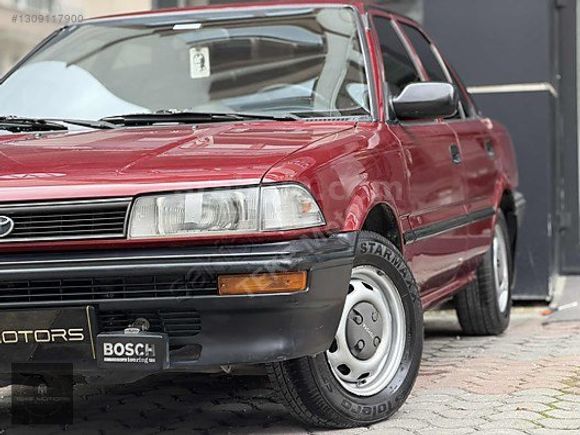 1992COROLLA 1.6XL KLİMA "KOLEKSİYONLUK" TR'DE TEK SERVİS BAKIMLI