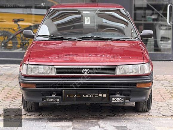 1992COROLLA 1.6XL KLİMA "KOLEKSİYONLUK" TR'DE TEK SERVİS BAKIMLI
