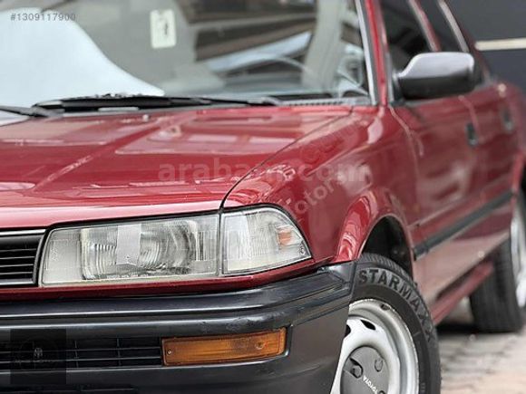 1992COROLLA 1.6XL KLİMA "KOLEKSİYONLUK" TR'DE TEK SERVİS BAKIMLI