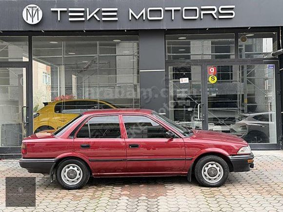 1992COROLLA 1.6XL KLİMA "KOLEKSİYONLUK" TR'DE TEK SERVİS BAKIMLI