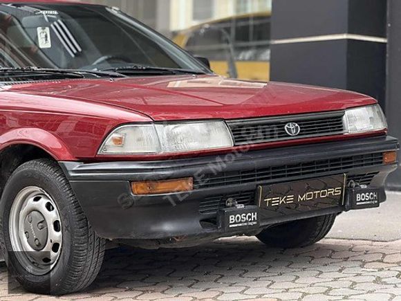 1992COROLLA 1.6XL KLİMA "KOLEKSİYONLUK" TR'DE TEK SERVİS BAKIMLI