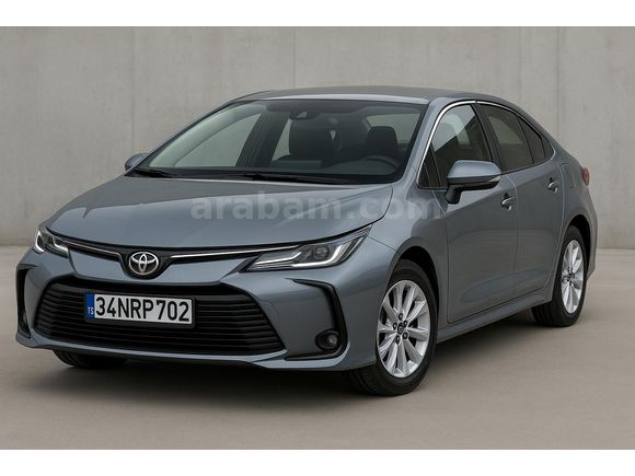 Sahibinden Toyota Corolla 1.5 Vision Plus 2025 Model  2.023 km Gri (metalik)