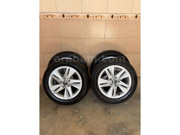 4 ADET ORJİNAL VOLKSWAGEN GOLF JANT LASTİK TAKIMI
