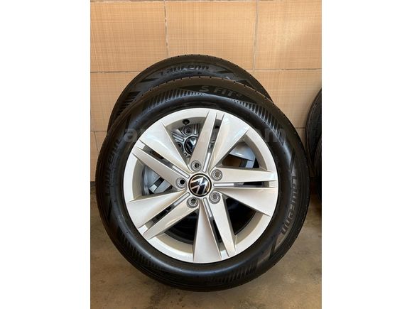 4 ADET ORJİNAL VOLKSWAGEN GOLF JANT LASTİK TAKIMI