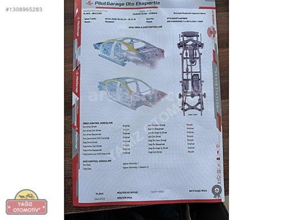 Galeriden Peugeot 206 1.4 HDi Panoramic 2005 Model İstanbul