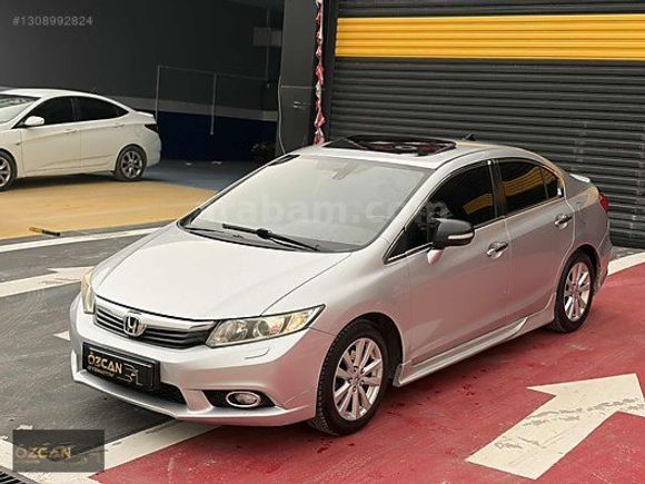ÖZCAN OTOMOTİV'den 2012 MODEL CİVİC ELEGANCE SUNROOF/K.ISITMA