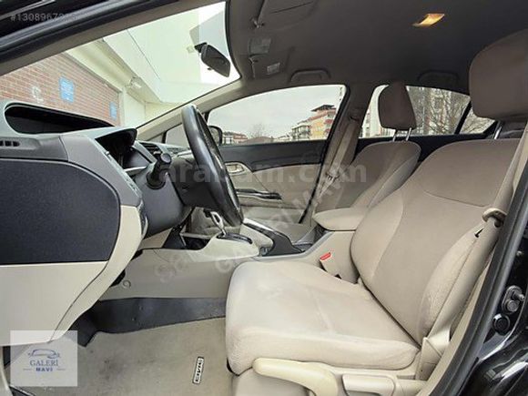 GALERİ MAVİ'DEN 2012 MODEL 1.6 İVTEC DEĞİŞENSİZ DÜŞÜK KM CİVİC