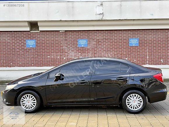 GALERİ MAVİ'DEN 2012 MODEL 1.6 İVTEC DEĞİŞENSİZ DÜŞÜK KM CİVİC