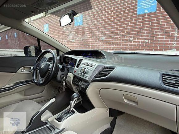 GALERİ MAVİ'DEN 2012 MODEL 1.6 İVTEC DEĞİŞENSİZ DÜŞÜK KM CİVİC
