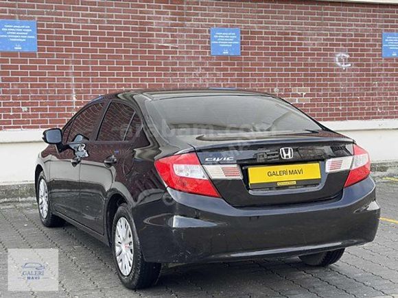GALERİ MAVİ'DEN 2012 MODEL 1.6 İVTEC DEĞİŞENSİZ DÜŞÜK KM CİVİC