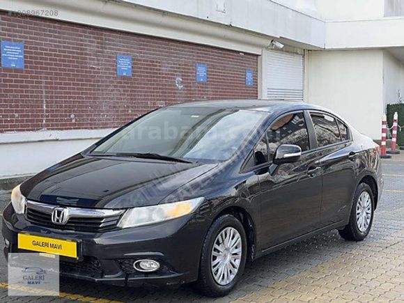 GALERİ MAVİ'DEN 2012 MODEL 1.6 İVTEC DEĞİŞENSİZ DÜŞÜK KM CİVİC