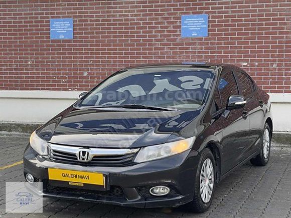 GALERİ MAVİ'DEN 2012 MODEL 1.6 İVTEC DEĞİŞENSİZ DÜŞÜK KM CİVİC