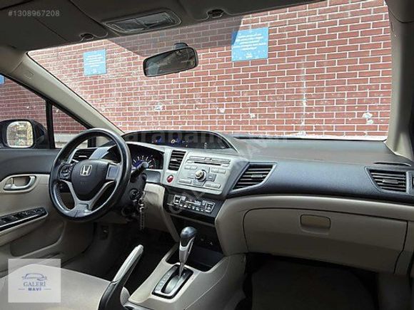 GALERİ MAVİ'DEN 2012 MODEL 1.6 İVTEC DEĞİŞENSİZ DÜŞÜK KM CİVİC