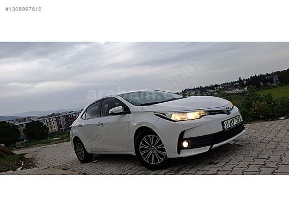 TOYOTA COROLLA 2017 YENİ KASA ÖZEL PLAKA