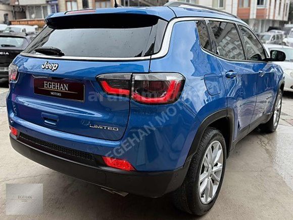 EFGEHAN MOTORS'DAN 2021 ÇKŞ. COMPASS 1.3GSE LİMİTED CAM TAVAN!!