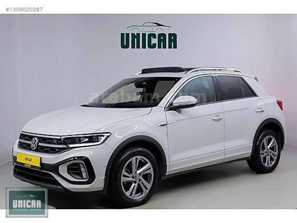 2025 MODEL 16.700KM'DE BOYASIZ DEĞİŞENSİZ TRAMERSİZ T-ROC RLİNE
