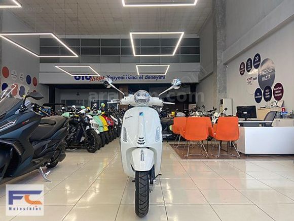 2024 VESPA PRİMAVERA 125 K.KARTINA VADE FARKSIZ TAKSİT İMKANI