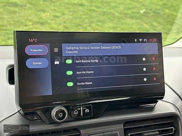 GALERİ 25'DEN 2025 FİAT DOBLO 1.5 BLUEHDI PREMİO PLUS