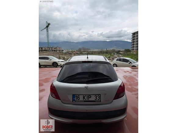 2012 PEUGEOT 207 ACTİVE BENZİN+LPG 262 BİNDE