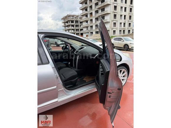 2012 PEUGEOT 207 ACTİVE BENZİN+LPG 262 BİNDE