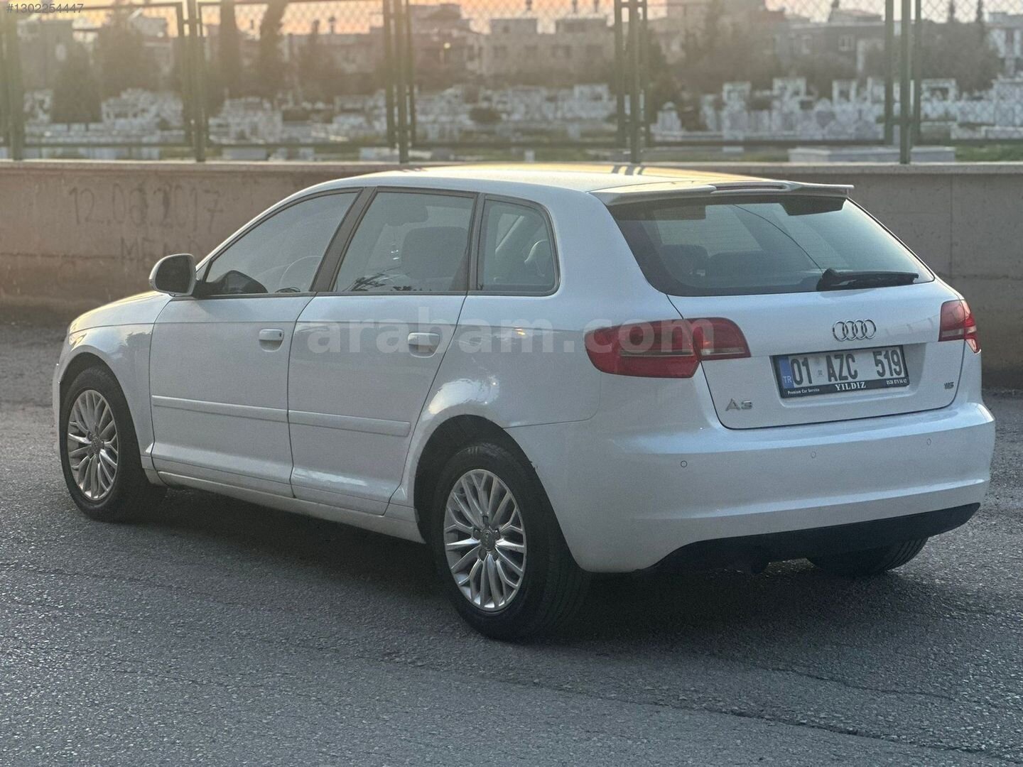 Galeriden Audi A3 Sportback 1.6 Ambition 2010 Model Adana 180.000 km Beyaz 6