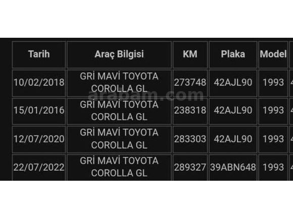 3 yıllık sahibinden otomatik vites