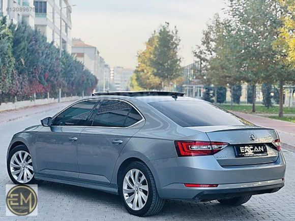 ERCAN MOTORS'DAN 2016 SKODA SUPERB PRESTİGE CAM TAVAN+ELK.BAGAJ