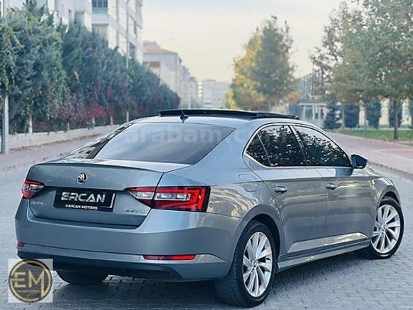 ERCAN MOTORS'DAN 2016 SKODA SUPERB PRESTİGE CAM TAVAN+ELK.BAGAJ