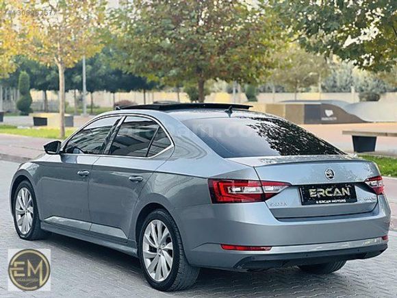 ERCAN MOTORS'DAN 2016 SKODA SUPERB PRESTİGE CAM TAVAN+ELK.BAGAJ