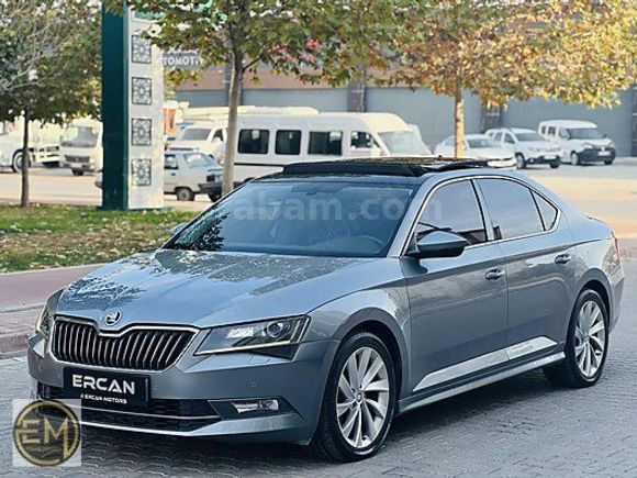 ERCAN MOTORS'DAN 2016 SKODA SUPERB PRESTİGE CAM TAVAN+ELK.BAGAJ