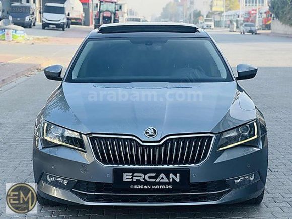 ERCAN MOTORS'DAN 2016 SKODA SUPERB PRESTİGE CAM TAVAN+ELK.BAGAJ