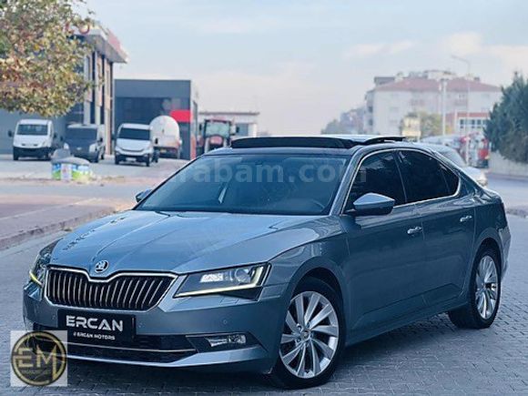 ERCAN MOTORS'DAN 2016 SKODA SUPERB PRESTİGE CAM TAVAN+ELK.BAGAJ